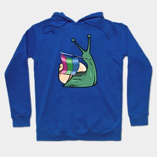 Pride Snail - Polysexual Hoodie